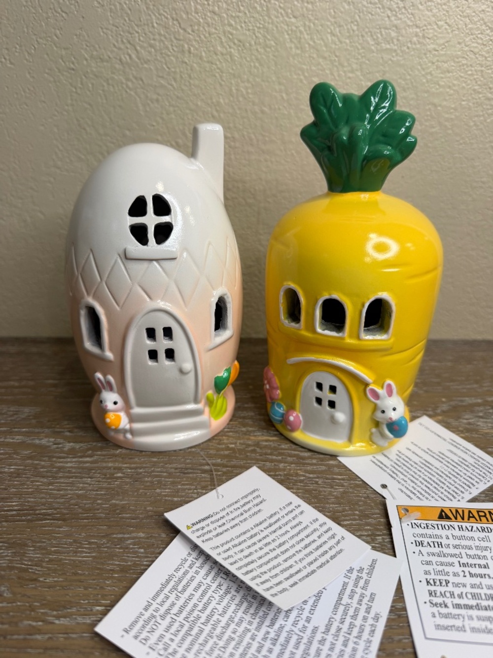 Lit Polyresin Easter Carrot & Egg House Lamp Target Spring 2026 Collection